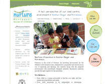 Tablet Screenshot of nurtureschool.com